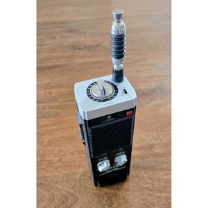 Realistic TRC-217 40 Channel CB Radio Transceiver Black/Silver - Tested/Works
